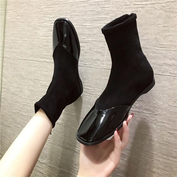 boots cootelili women ankle square toe flat heel zip shoes black basic serpentine 2021 fashion for woman botas mujer 35-39
boots cootelili women ankle square toe flat heel zip shoes black basic serpentine 2021 fashion for woman botas mujer 35-39