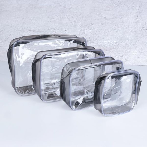 storage bags 1pc pvc transparent zipper cosmetic bag for women travel waterproof wash toiletry makeup organizer case
storage bags 1pc pvc transparent zipper cosmetic bag for women travel waterproof wash toiletry makeup organizer case