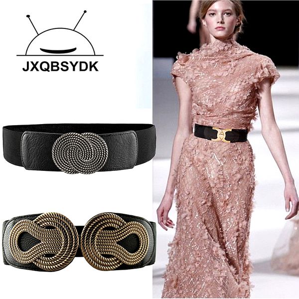 designer luxury brand belts for women european and american style female belts 6cm wide elastic corset belts, Black;brown
designer luxury brand belts for women european and american style female belts 6cm wide elastic corset belts, Black;brown