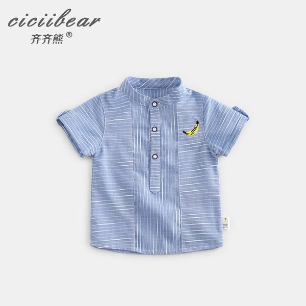 ciciibear 0-5y born boy stripes shirt short-sleeved summer children's clothes boys girls cotton shirts, White;black
ciciibear 0-5y born boy stripes shirt short-sleeved summer children's clothes boys girls cotton shirts, White;black