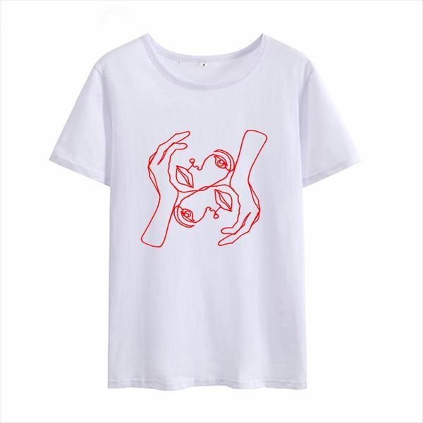 abstract line print summer harajuku women t shirts graphic tee white short sleeve fashion fun retro top
abstract line print summer harajuku women t shirts graphic tee white short sleeve fashion fun retro top