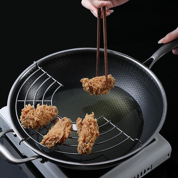 mats & pads stainless steel oil rack barbecue frying kitchen steaming filter heat insulation
mats & pads stainless steel oil rack barbecue frying kitchen steaming filter heat insulation