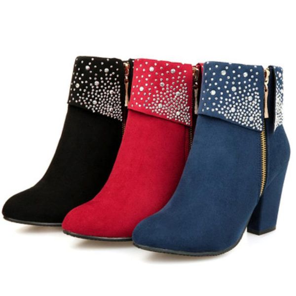 boots women's suede ankle women 2021 winter black chunky heels snow woman shoes female autumn ladies zipper booties
boots women's suede ankle women 2021 winter black chunky heels snow woman shoes female autumn ladies zipper booties