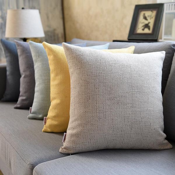 pillow case simple linen fabric solid color vintage living room bedding funda almohada home textile di50bzt
pillow case simple linen fabric solid color vintage living room bedding funda almohada home textile di50bzt