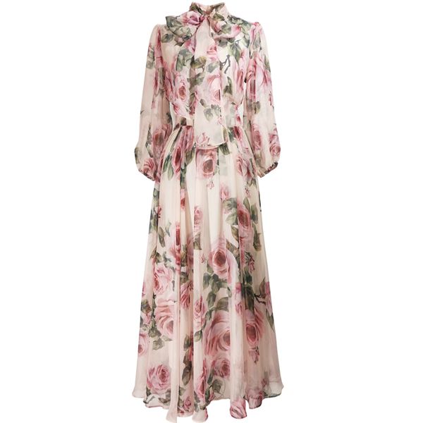 2021moaayina spring summer fashion designer dress women dress bow collar rose floral-print elegant vacation chiffon dresses, Black;gray
2021moaayina spring summer fashion designer dress women dress bow collar rose floral-print elegant vacation chiffon dresses, Black;gray