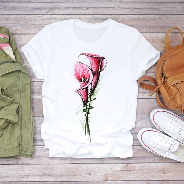 women t-shirts watercolor flower elegant cute aesthetic clothes ladies print lady womens graphic t shirt female tee t-shirt women's, White
women t-shirts watercolor flower elegant cute aesthetic clothes ladies print lady womens graphic t shirt female tee t-shirt women's, White