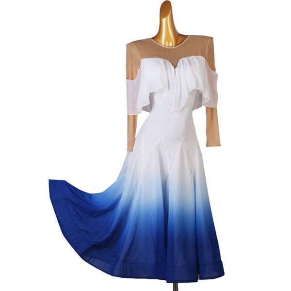 stage wear ballroom dance competition dress waltz dresses standard women, Black;red
stage wear ballroom dance competition dress waltz dresses standard women, Black;red