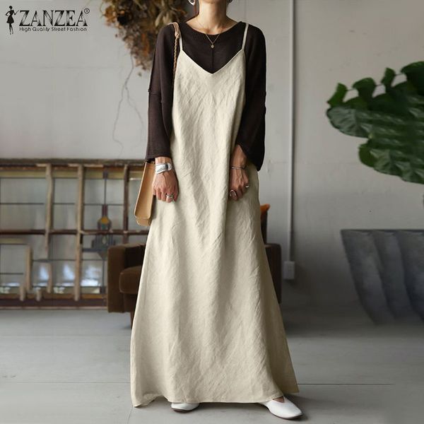women's blouses & shirts zanzea vintaget casual cotton sundress 2021 v neck solid vestidos summer spaghetti strap dresses loose ka, White
women's blouses & shirts zanzea vintaget casual cotton sundress 2021 v neck solid vestidos summer spaghetti strap dresses loose ka, White