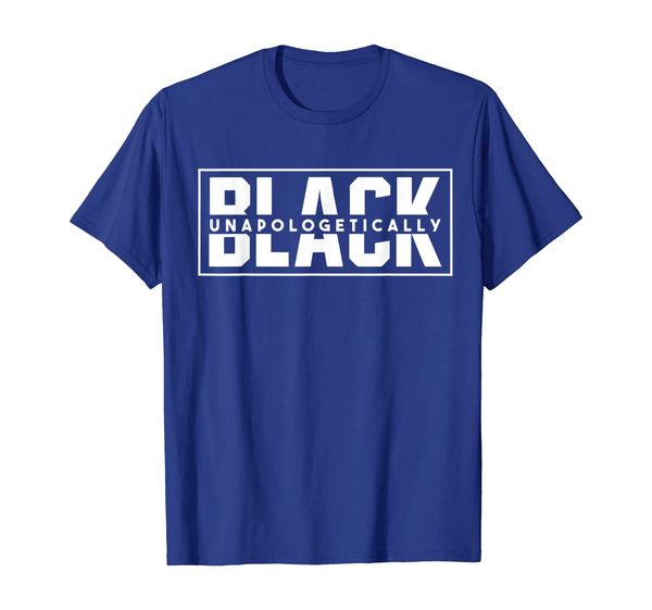 unapologetically black - black history month t-shirt, White;black