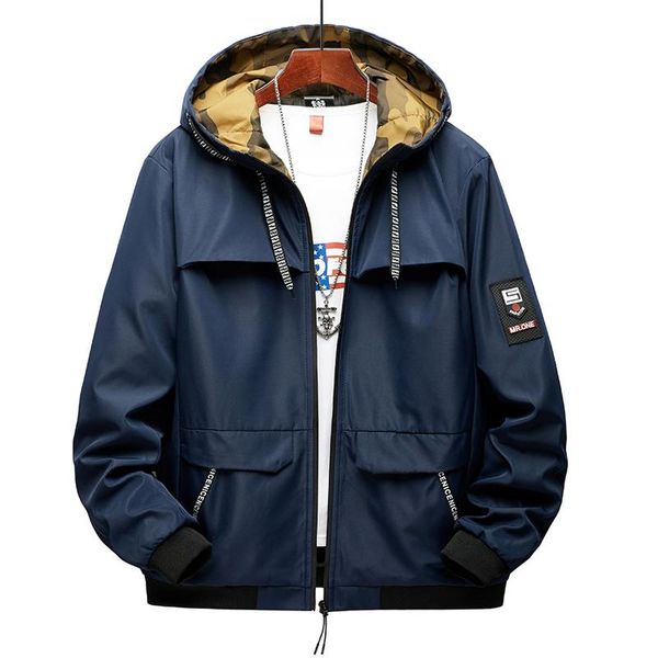men's jackets plus size 8xl 7xl 6xl 5xl 2021 jacket autumn youth camouflage patchwork hood coat slim fit brand clothing, Black;brown
men's jackets plus size 8xl 7xl 6xl 5xl 2021 jacket autumn youth camouflage patchwork hood coat slim fit brand clothing, Black;brown