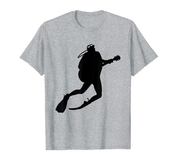 stage diver guitar player 2 black - concerts fun festivals t-shirt, White;black
stage diver guitar player 2 black - concerts fun festivals t-shirt, White;black