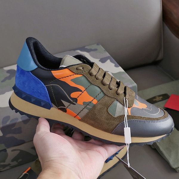 fashion stud rockrunner shoe camouflage sneakers suede trainers men flats rivet rock runners trainer casual shoes with box size 36-45, Black
fashion stud rockrunner shoe camouflage sneakers suede trainers men flats rivet rock runners trainer casual shoes with box size 36-45, Black