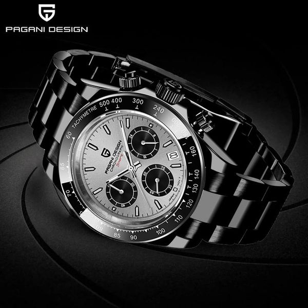wristwatches pagani design 2021 men's sports quartz watches brand sapphire stainless steel 100m waterproof chronograph reloj hombre, Slivery;brown
wristwatches pagani design 2021 men's sports quartz watches brand sapphire stainless steel 100m waterproof chronograph reloj hombre, Slivery;brown