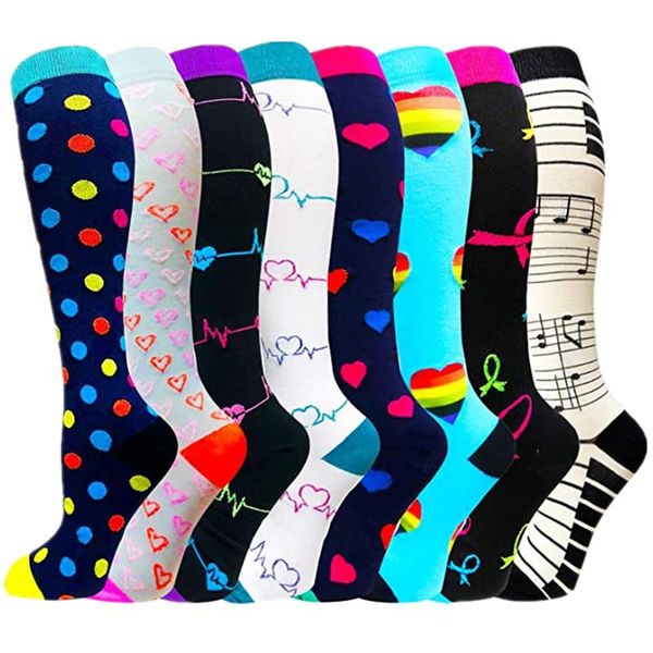 men's socks compression stockings anti fatigue for men women running crossfit flight travel outdoor sports, Black
men's socks compression stockings anti fatigue for men women running crossfit flight travel outdoor sports, Black