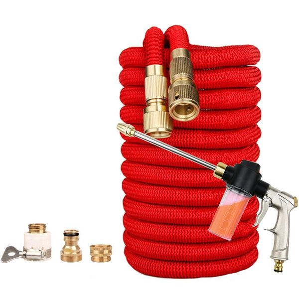 expandable magic watering hose pipe high-pressure car washer foam pot tools adjustable water gun flexible home garden cleaning equipments
expandable magic watering hose pipe high-pressure car washer foam pot tools adjustable water gun flexible home garden cleaning equipments