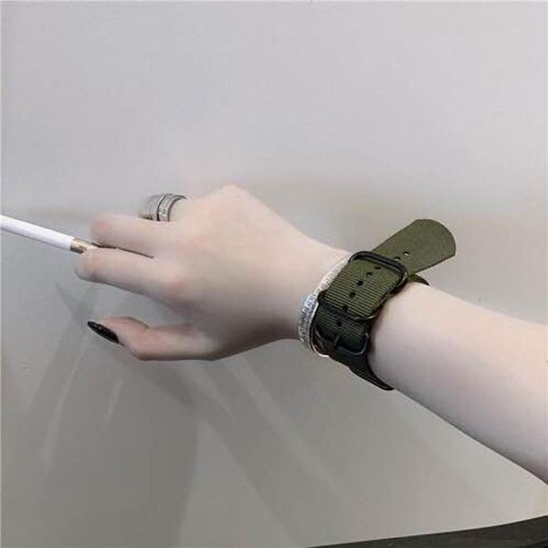 wristwatches bracelet strap nylon soft breathable replacement sports multicolor, Slivery;brown
wristwatches bracelet strap nylon soft breathable replacement sports multicolor, Slivery;brown