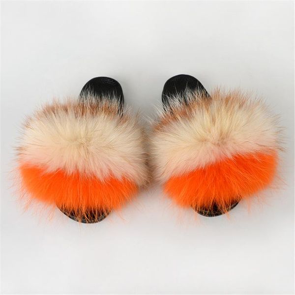 summer fur slippers women slides real raccoon flip flops cute furry fluffy flat sandals non-slip home shoes tx-18, Black
summer fur slippers women slides real raccoon flip flops cute furry fluffy flat sandals non-slip home shoes tx-18, Black