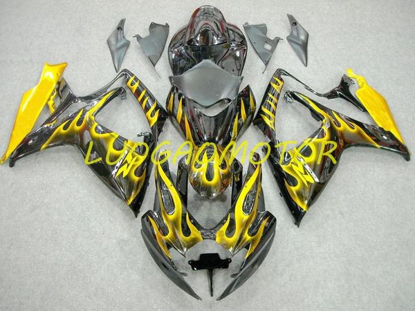 abs injecion bodywork custom fairing kits cowling fairings kit for suzuki flame yellow black gsxr 600 750 gsxr600 gsxr750 2006-2007 06-07 mo
abs injecion bodywork custom fairing kits cowling fairings kit for suzuki flame yellow black gsxr 600 750 gsxr600 gsxr750 2006-2007 06-07 mo