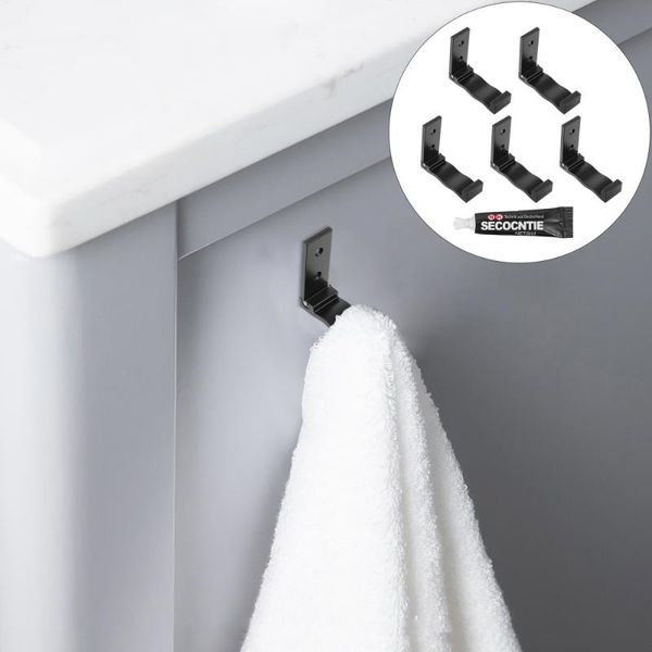 hooks & rails 5pcs folding bathroom hook aluminum clothes coat robe hanger with glue
hooks & rails 5pcs folding bathroom hook aluminum clothes coat robe hanger with glue