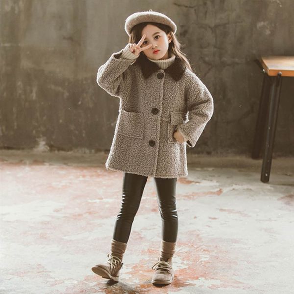 kids jacket plus thick woolen coat for girls patch pocket childrens outerwear autumn korean winter clothes girls 6 8 10 12 14, Blue;gray
kids jacket plus thick woolen coat for girls patch pocket childrens outerwear autumn korean winter clothes girls 6 8 10 12 14, Blue;gray
