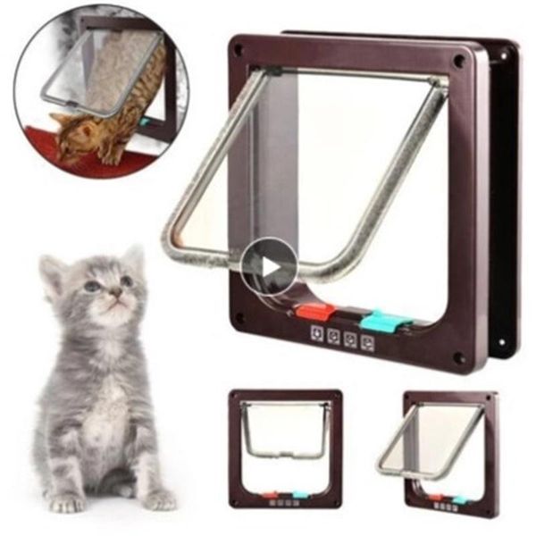cat carriers,crates & houses dog flap door with 4 way lock pet gate security for animals plastic small
cat carriers,crates & houses dog flap door with 4 way lock pet gate security for animals plastic small