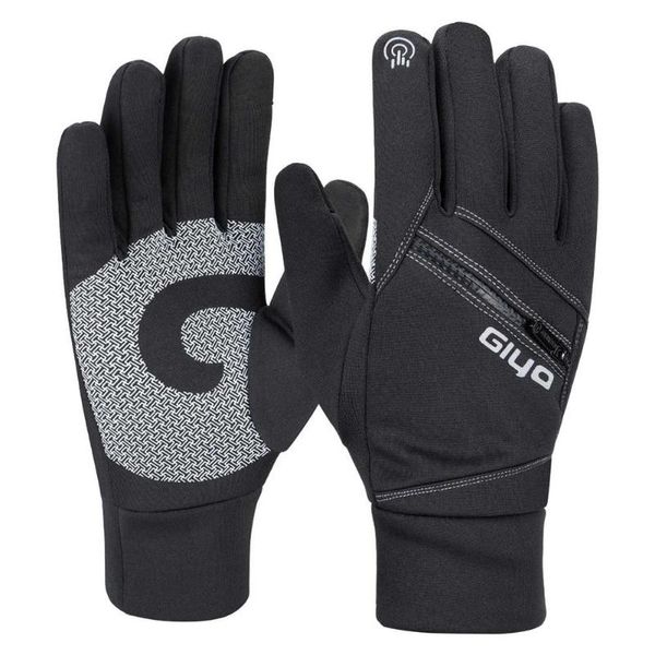 cycling gloves mountain bike touch screen windproof reflective warm mittens with windbreak wrist non-slip palm, Black
cycling gloves mountain bike touch screen windproof reflective warm mittens with windbreak wrist non-slip palm, Black