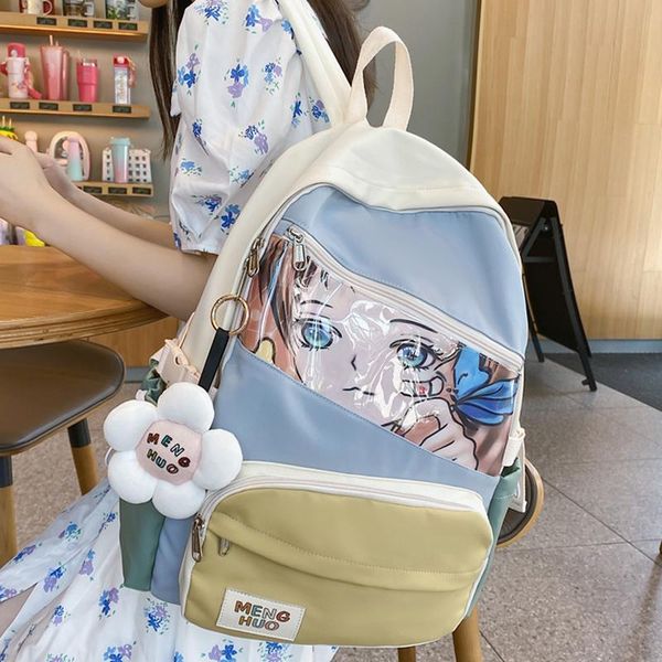 backpack waterproof nylon women cartoon travel bag large capacity school backpacks for girls boys book
backpack waterproof nylon women cartoon travel bag large capacity school backpacks for girls boys book