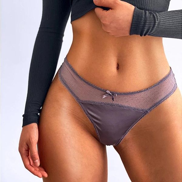 women's panties lace mesh thong underwear bowknot mid-rise breathable seductive seamless briefs female t-pants lingerie, Black;pink
women's panties lace mesh thong underwear bowknot mid-rise breathable seductive seamless briefs female t-pants lingerie, Black;pink
