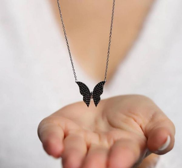 pendant necklaces stainless steel gold chain elegant cz blue butterfly necklace for women choker bijoux femme wedding gift bff, Silver
pendant necklaces stainless steel gold chain elegant cz blue butterfly necklace for women choker bijoux femme wedding gift bff, Silver