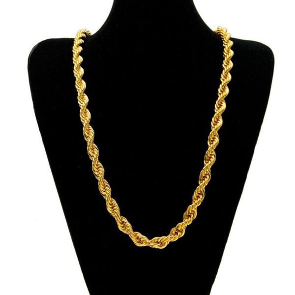 chains 4mm/5mm/6mm rope chain necklace men yellow gold filled classic male clavicle jewelry 60cm long, Silver
chains 4mm/5mm/6mm rope chain necklace men yellow gold filled classic male clavicle jewelry 60cm long, Silver