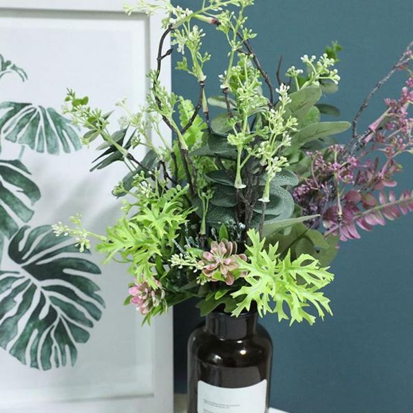 s 1pc artificial branch fake flower green plant wedding party garden home decor decorative flowers & wreaths
s 1pc artificial branch fake flower green plant wedding party garden home decor decorative flowers & wreaths