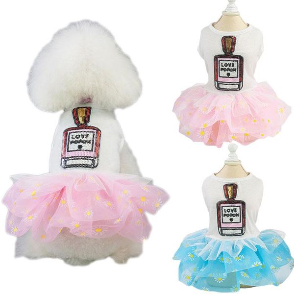 dog apparel pink dress sunflower tulle clothes sequins bottle cat for small dogs chihuahua cotton hoodie tshirt skirt
dog apparel pink dress sunflower tulle clothes sequins bottle cat for small dogs chihuahua cotton hoodie tshirt skirt