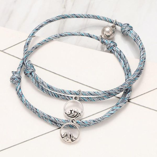 charm bracelets couple for women men bracelet friendship rope braided distance magnetic lover wholesale jewelry, Golden;silver
charm bracelets couple for women men bracelet friendship rope braided distance magnetic lover wholesale jewelry, Golden;silver