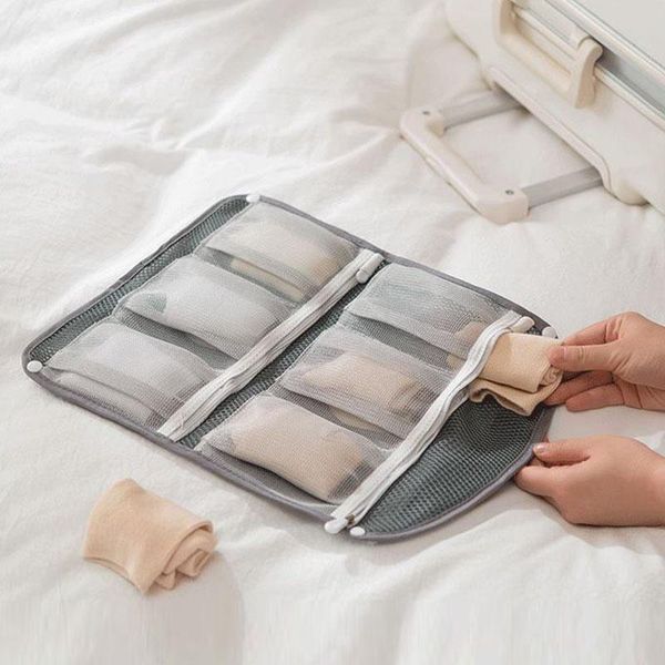 polyester hanging storage bag with zipper knitted 6 pockets net mesh bags home organizer for clothes socks underwear cosmetics
polyester hanging storage bag with zipper knitted 6 pockets net mesh bags home organizer for clothes socks underwear cosmetics