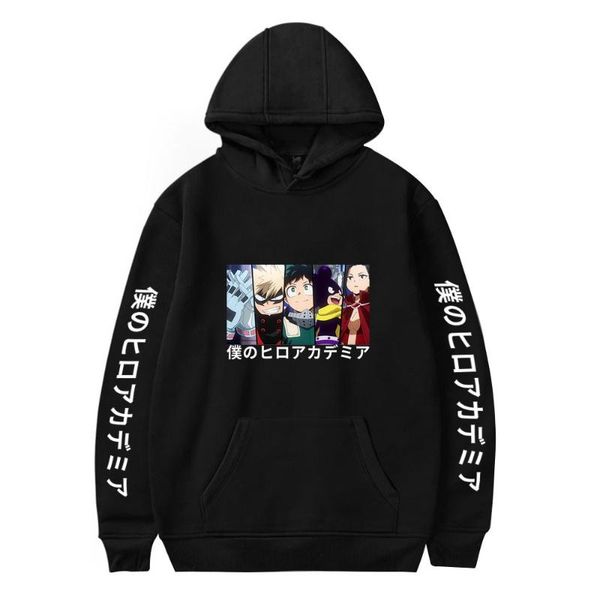 men's hoodies & sweatshirts 2021 fashion my hero academia hoodie sweatshirt men women oversized pullover long sleeve streetwear clothes, Black
men's hoodies & sweatshirts 2021 fashion my hero academia hoodie sweatshirt men women oversized pullover long sleeve streetwear clothes, Black
