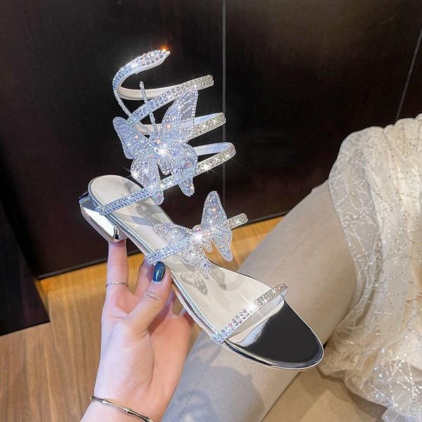 chic snake surround high heels sandals crystal butterfly knot summer luxury runway party rhinestone wedding shoes, Black
chic snake surround high heels sandals crystal butterfly knot summer luxury runway party rhinestone wedding shoes, Black