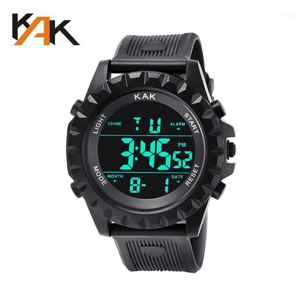 wristwatches men sport watches kak brand watch led digital analog electronic quartz 30m waterproof male clock a51, Slivery;brown
wristwatches men sport watches kak brand watch led digital analog electronic quartz 30m waterproof male clock a51, Slivery;brown