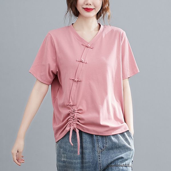 ladies chinese 2021 new summer women retro oblique shirt qipao cheongsam tea chinese style clothing women 12529, Red
ladies chinese 2021 new summer women retro oblique shirt qipao cheongsam tea chinese style clothing women 12529, Red