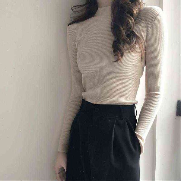 autumn women sweaters winter turtleneck knitted jumpers female korean crop sweater clothes drop, White;black
autumn women sweaters winter turtleneck knitted jumpers female korean crop sweater clothes drop, White;black