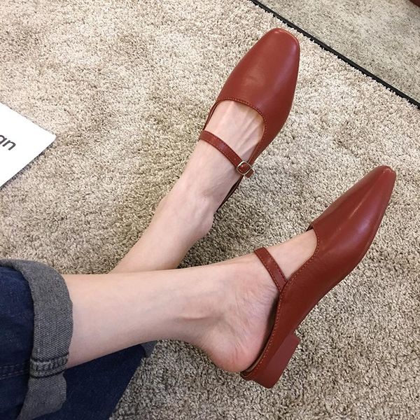 slippers buckle belt square toe mules women soft bottom slides skidproof closed flipflops low heels outdoor zapatillas mujer, Black
slippers buckle belt square toe mules women soft bottom slides skidproof closed flipflops low heels outdoor zapatillas mujer, Black