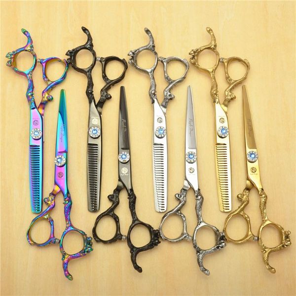 hair scissors 9003# 6'' 17.5cm dragon carve est hairdressing jp 440c cutting/ thinning professional human
hair scissors 9003# 6'' 17.5cm dragon carve est hairdressing jp 440c cutting/ thinning professional human