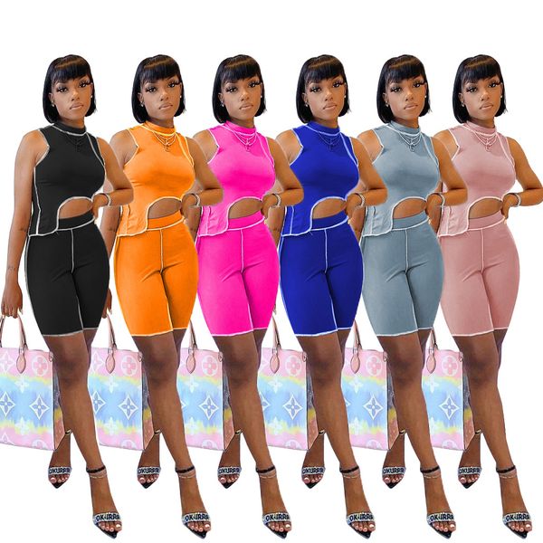 summer 2 piece shorts set women casual sportswear sleeveless irregular tank + biker shorts joggers suit 2021 trasuitb, Black;white
summer 2 piece shorts set women casual sportswear sleeveless irregular tank + biker shorts joggers suit 2021 trasuitb, Black;white