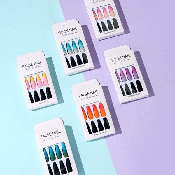 false nails 24pcs/box press on long ballerina gradient detachable coffin wearable full cover fake nail tip z144, Red;gold
false nails 24pcs/box press on long ballerina gradient detachable coffin wearable full cover fake nail tip z144, Red;gold