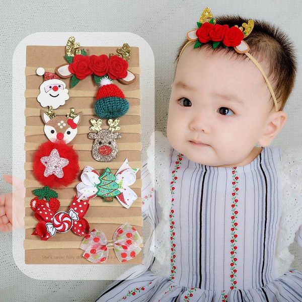 10pcs/lot baby christmas headbands cute cartoon reindeer glitter bows elastic hair bands for girls born accessories, Slivery;white
10pcs/lot baby christmas headbands cute cartoon reindeer glitter bows elastic hair bands for girls born accessories, Slivery;white