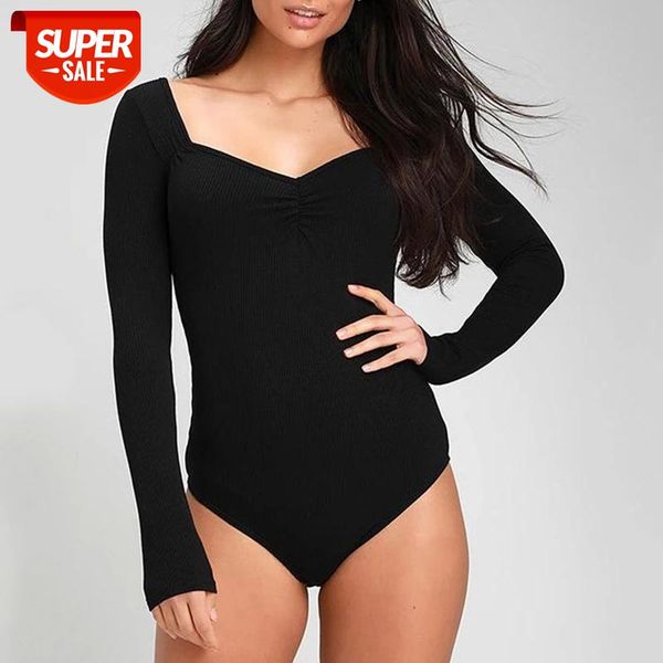 2020 New Autumn Bottoming Bodysuits Women Sexy Skinny Full Sleeve Solid Knitted Bodysuits #dg8Q, White
2020 New Autumn Bottoming Bodysuits Women Sexy Skinny Full Sleeve Solid Knitted Bodysuits #dg8Q, White