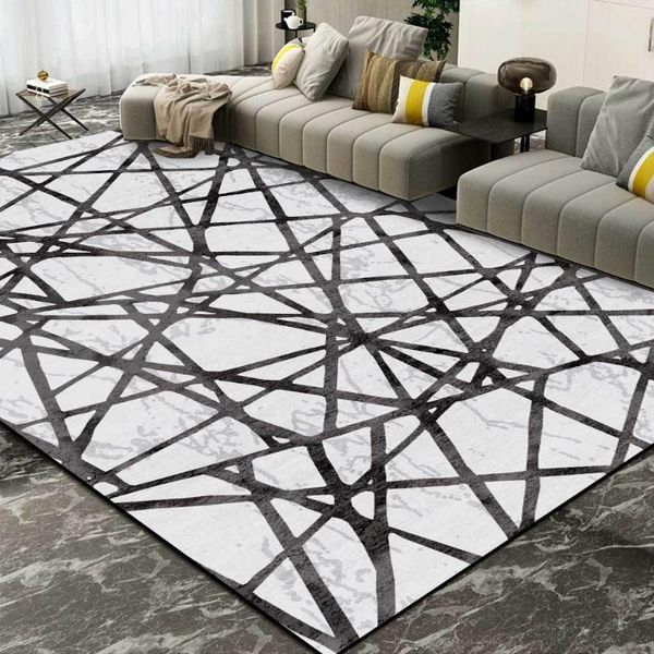 carpets fashion modern nordic abstract black and white cross line living room bedroom bedside carpet mat customization
carpets fashion modern nordic abstract black and white cross line living room bedroom bedside carpet mat customization