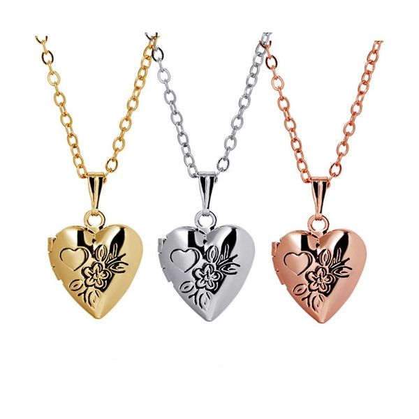 pendant necklaces valentine lover gift enamel flower heart picture po frame locket necklace for womens fashion lovers jewelry, Silver
pendant necklaces valentine lover gift enamel flower heart picture po frame locket necklace for womens fashion lovers jewelry, Silver