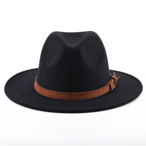 wide brim hats women's cap fedoras men's hat spring felt cowboy beach black sun winter fashion autumn european american vintage la, Blue;gray
wide brim hats women's cap fedoras men's hat spring felt cowboy beach black sun winter fashion autumn european american vintage la, Blue;gray