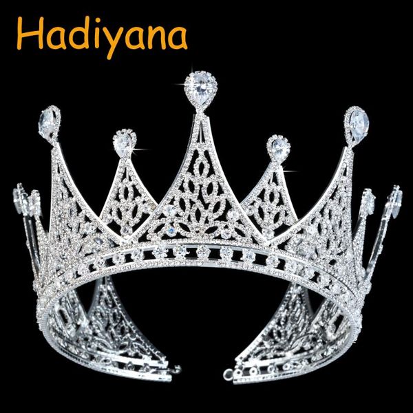hair clips & barrettes hadiyana large stunning crystal bridal crown rhinestone regular royal wedding diadem crowns for queen pageant party p, Golden;silver
hair clips & barrettes hadiyana large stunning crystal bridal crown rhinestone regular royal wedding diadem crowns for queen pageant party p, Golden;silver