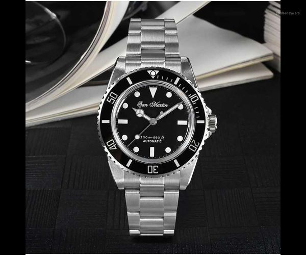 wristwatches san martin 39mm sub men watch vintage diver water ghost classic luxury sapphire automatic mechanical watches 20bar luminous, Slivery;brown
wristwatches san martin 39mm sub men watch vintage diver water ghost classic luxury sapphire automatic mechanical watches 20bar luminous, Slivery;brown
